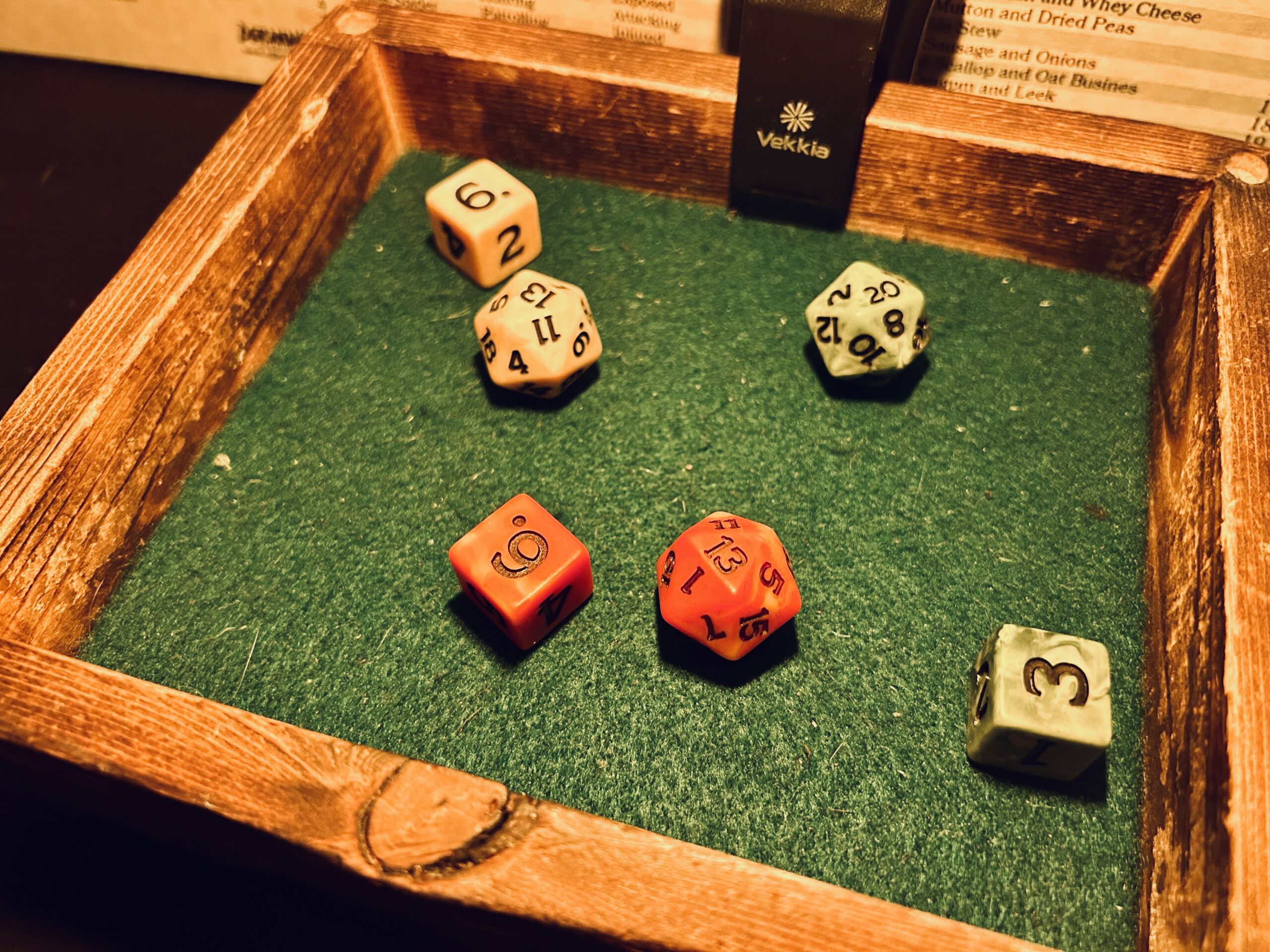 d20s and d6s d20s and d6s, RPG dice